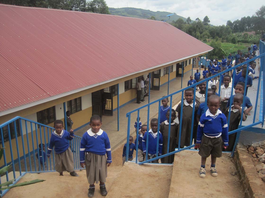 The Finished Classroom Block
